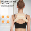 BODVITALS Posture Corrector For Women And Men | Fully Adjustable And Comfortable For Upper And Back Brace |Back Posture And Neck, Shoulder Back