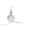 JBL Quantum 100 - Wired Over-Ear Gaming Headphones - White, Large