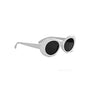 cobain oval thick frame clout sunglasses