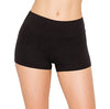 ALWAYS Women's Soft Yoga Shorts -High Waisted Spandex Slip Shorts 2 Pack Petite Black X-Small