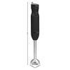 Chefman Immersion Stick Hand Blender Powerful Electric Ice Crushing 2-Speed Control Handheld Food Mixer, Purees, Smoothies, Shakes, Sauces and Soups, Black