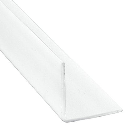 Prime-Line MP10066 Corner Shield with Tape, 3/4 In. x 3/4 In., Plastic Construction (5 Pack)