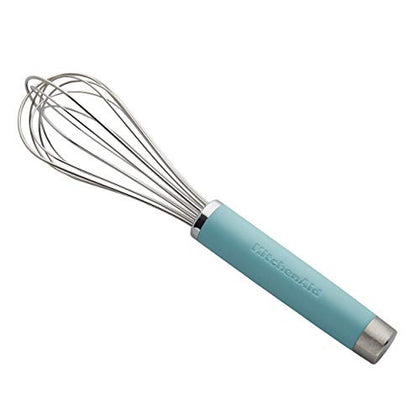 KitchenAid Gourmet Utility Whisk, 10.5-Inch, Matte Aqua Sky