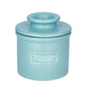 Butter Bell - The Original Butter Bell crock by L Tremain, a Countertop French Ceramic Butter Dish Keeper for Spreadable Butter, Café Matte Collection, Aqua