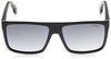 Carrera unisex adult Carrera 5039/S Sunglasses, Black/Dark Gray Gradient, 58mm 16mm US