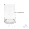 Royal Imports Flower Glass Vase Decorative Centerpiece for Home or Wedding - Cylinder Shape (4