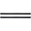 YAKIMA, JetStream Bar Aerodynamic Crossbars for Roof Rack Systems, Set of 2, Black, Small (50