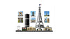 LEGO Architecture Skyline Collection 21044 Paris Skyline Building Kit With Eiffel Tower Model and other Paris City Architecture for build and display (649 Pieces)