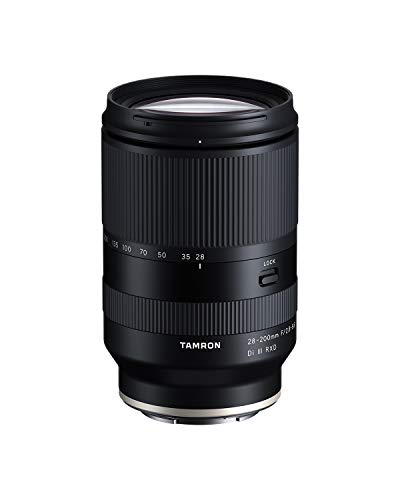 Tamron 28-200 F/2.8-5.6 Di III RXD for Sony Mirrorless Full Frame/APS-C E-Mount, Model Number: AFA071S700, Black