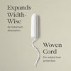Cora 100% Organic Cotton Non-Applicator Tampons | Ultra-Absorbent, Unscented, Natural, Non-Toxic, Applicator Free | Eco-Conscious (36 Light Tampons)