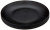 Coza Design- Durable Plastic Plate Set- BPA Free- Set of 6 (Black)