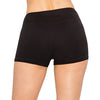 ALWAYS Women's Soft Yoga Shorts -High Waisted Spandex Slip Shorts 2 Pack Petite Black X-Small