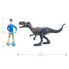 Jurassic World Human & Dino Pack Kenji & Monolophosaurus Action Figures, Segway Accessory, Camp Cretaceous Movable Joints & Authentic Sculpt, Kids Gift Ages 4 Year & Older