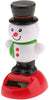 4pcs Solar Powered Toys Christmas Solar Toys Dancing Ornaments Snowman/Santa/Reindeer/Xmas Nodding Solar Toys for Home/Office/Car/Window Ornaments