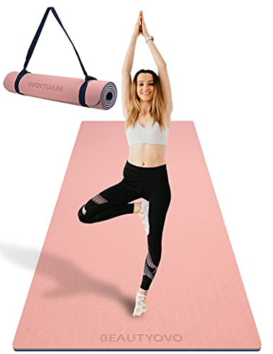 Extra Wide & Thick Yoga Mat - 72