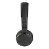 JLab Studio Bluetooth Wireless On-Ear Headphones, 30+ Hour Bluetooth 5 Playtime, EQ3 Sound, Ultra-Plush Faux Leather & Cloud Foam Cushions, Track and Volume Controls, Black