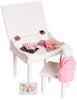 Playtime by Eimmie 18 Inch Doll Furniture ((Desk & Chair with Classroom Accessories)