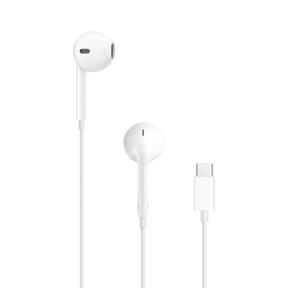 Apple EarPods Headphones with USB-C Plug, Wired Ear Buds with Built-in Remote to Control Music, Phone Calls, and Volume