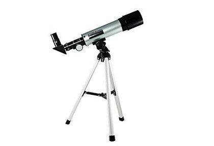 Telescope for Kids - 90x Magnification, Includes Three Eyepieces, Tabletop Tripod and Moon Lens, Portable Refractor Telescope for Children and Beginners