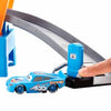 Mattel Disney and Pixar Cars Dinoco Car Wash Playset with Pitty & Lightning McQueen Toy Cars, Water Play & Color Change