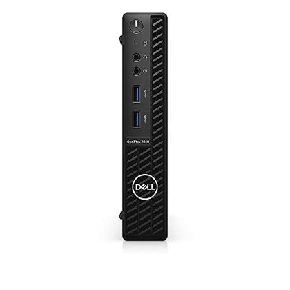 2021 Newest Dell OptiPlex 3080 Micro Form Factor Business Desktop, Intel Core i5-10500T, 16GB DDR4 RAM, 512GB SSD, WiFi, HDMI, Bluetooth, Wired Keyboard&Mouse, Windows 10 Pro