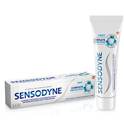 Sensodyne Complete Protection Sensitive Toothpaste for Sensitive Teeth - 3.4oz