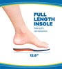 Dr. Scholl's Extra Support Insoles Superior Shock Absorption and Reinforced Arch Support for Big & Tall Men to Reduce Muscle Fatigue So You Can Stay on Your Feet Longer (for Men's 8-14)