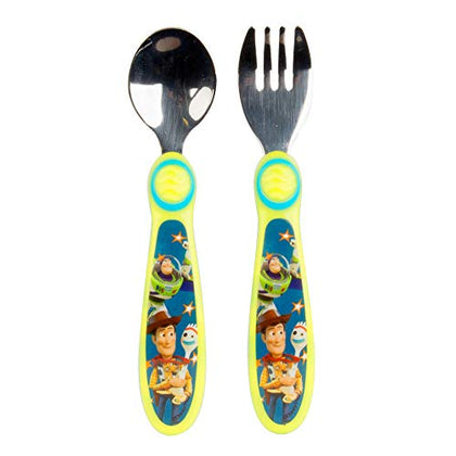 The First Years Disney/Pixar Toy Story Fork & Spoon, Green