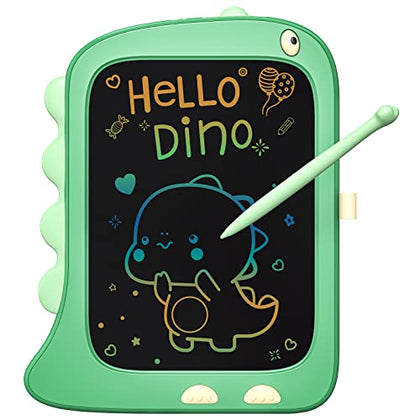 KOKODI LCD Writing Tablet Doodle Board, 3 4 5 6 Year Old Boys Toys Gifts, 8.5 Inch Drawing Pad Airplane Travel Road Trip Essentials, Dinosaur Toddler Kids Games Birthday Christmas Stocking Stuffers