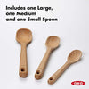 OXO Good Grips 3-Piece Wooden Spoon Set,Brown