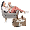 CHQEL Baby Diaper Bag, Mommy Bags for Hospital & Functional Large Baby Diaper Travel Bag for Baby Care (Beige)