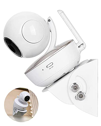 2 Pack-Adjustable Angle Wall Mount for Baby Monitor for Motorola, VAVA, Arlo, Hellobaby, Babysense Monitor, Easy Installation - Wall Mount Only