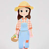 Floss & Rock Magnetic Dress Up Character - Sofia