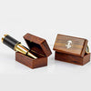 Miniature Beautiful Handcrafted Handheld Brass Telescope with Rosewood Box - Pirate Navigation Gifts - Nagina International (6 Inches, Polished Brass)