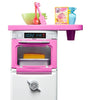 Barbie Bakery Chef Doll & Playset, Toy Oven with 'Timer' Sound, Rising Desserts, Color-Change & Cooking Accessories