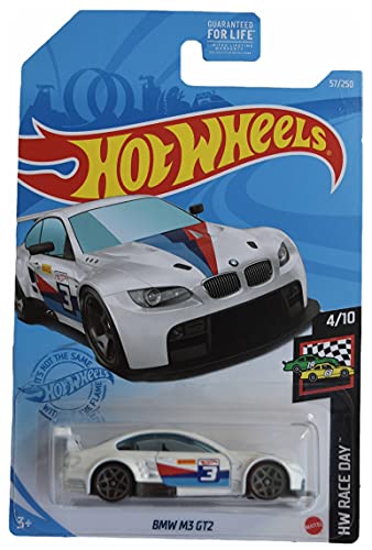 Hotwheels BMWs M3 GT2, Race Day 4/10 [White] 57/250