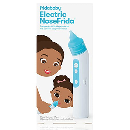 Frida Baby Electric NoseFrida | USB Rechargeable Nasal Aspirator with Different Levels of Suction by frida Baby