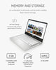 HP Chromebook 14 Laptop, Intel Celeron N4020, 4 GB RAM, 32 GB eMMC, 14 HD Micro-Edge Display, Chrome OS, Thin & Portable, 4K Graphics, Snow White Keyboard (14a-na0023nr, 2021, Ceramic White)