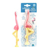 Dr. Brown's Baby and Toddler Toothbrush, Flamingo 1-Pack, 1-4 Years