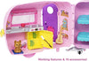 Barbie Club Chelsea Toy Car & Camper Playset, Blonde Chelsea Small Doll, Puppy & 10+ Accessories, Unhitch & Open for Campsite