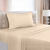 Utopia Bedding Twin Bed Sheets Set - 3 Piece Bedding - Brushed Microfiber - Shrinkage and Fade Resistant - Easy Care (Twin, Beige)