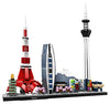 LEGO Architecture Skylines: Tokyo 21051 Building Kit, Collectible Architecture Building Set for Adults (547 Pieces)