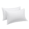 Amazon Basics Lightweight Super Soft Easy Care Microfiber Pillow case, Standard, Bright White, Pack of 2, 30