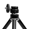 MamaWin Lightweight Mini Webcam Tripod for Smartphone, Logitech Webcam C920 C922 Small Camera Desk Tripod Mount Cell Phone Holder Table Stand (Black)