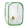 Two Doors Monarch Butterfly Habitat, Insect Mesh Cage, Caterpillar Enclosure Terrarium Pop-up (15.7 X 15.7 X 24 Inches)