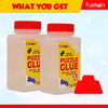 PuzzleWorx Jigsaw Puzzle Glue, Easy-On Applicator Pack of 2, Non Toxic Clear Glue for 1000/1500/2000 Piece Puzzles 4.2 oz Each Bottle (Total 8.4)