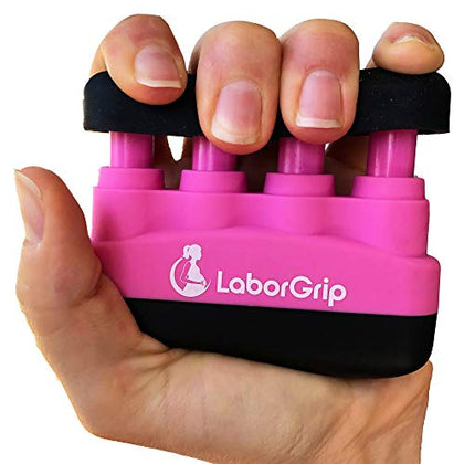 LaborGrip: Essential Birthing and Pregnancy Comfort Device | Natural Pain Relief for Birthing, Ideal for Expecting Moms & Mom-to-Be | Perfect Labor & Delivery Gift, Third Trimester Must-Have