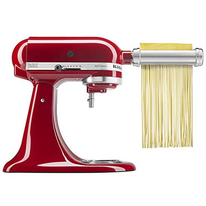 KitchenAid KSMPRA Stand Mixer Attachment Pasta Roller & Cutter, 3-Piece Set, Stainless Steel