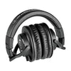 Audio-Technica ATH-M40x Professional Studio Monitor Headphone, Black, with Cutting Edge Engineering, 90 Degree Swiveling Earcups, Pro-grade Earpads/Headband, Detachable Cables Included