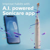 Philips Sonicare 9900 Prestige Rechargeable Electric Power Toothbrush with SenseIQ, Champagne, HX9990/11